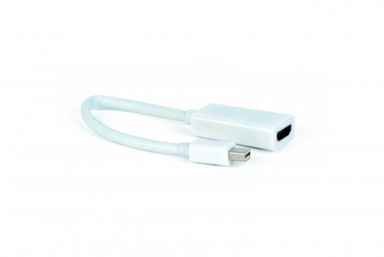 Gembird A-mDPM-HDMIF-02-W miniDisplayPort to HDMI adapter cable White
