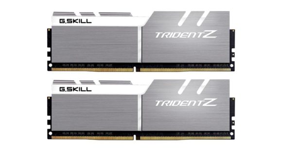 G.SKILL 16GB DDR4 4400Mhz Kit(2x8GB) Trident Z Silver/White