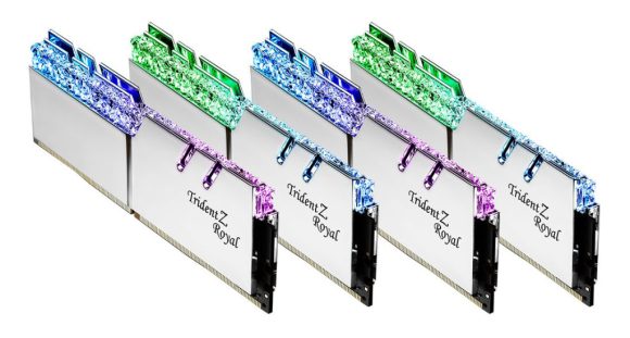 G.SKILL 64GB DDR4 3200MHz Kit(4x16GB) Trident Z Royal