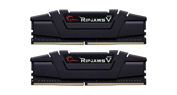 G.SKILL 16GB DDR4 3600MHz Kit(2x8GB) RipjawsV Black