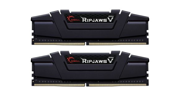 G.SKILL 64GB DDR4 3600MHz Kit(2x32GB) RipjawsV Black