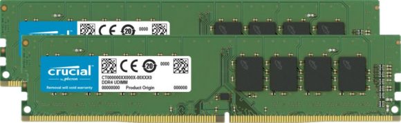 Crucial 32GB DDR4 3200MHz Kit(2x16GB)
