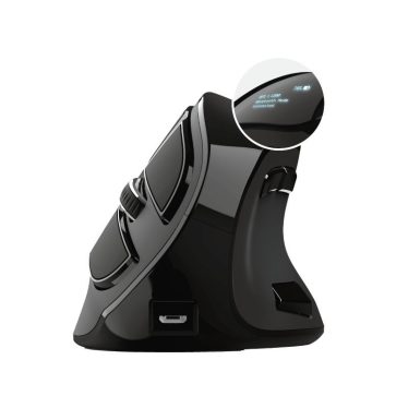 Trust Voxx Rechargeable Ergonomic Wireless Mouse Black Trust Voxx Rechargeable Ergonomic Wireless Mouse Black