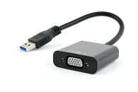 Gembird AB-U3M-VGAF-01 USB3.0 to VGA video adapter Black