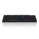   Redragon Mitra RGB Wired Mechanical Gaming Keyboard Red Switch Black HU
