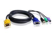 ATEN PS/2-USB KVM Cable 3m Black