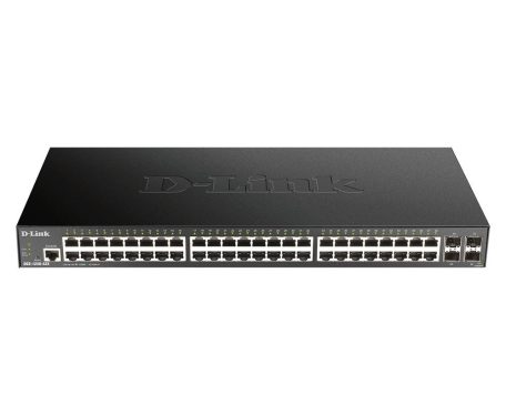 D-Link DGS-1250-52X 52-Port 48-Gigabit Smart Managed Switch D-Link DGS-1250-52X 52-Port 48-Gigabit Smart Managed Switch