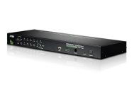   ATEN CS1716A 16-Port PS/2-USB VGA KVM Switch with Daisy-Chain Port and USB Peripheral Support