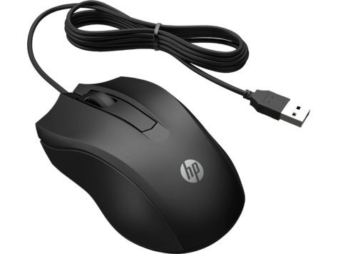 HP 100 Wired Mouse Black HP 100 Wired Mouse Black