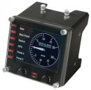   Logitech G Saitek Pro Flight Instrumental Panel Műszerfal Black