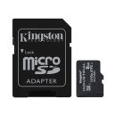   Kingston 32GB microSDHC Class 10 CL10 U3 V30 A1 Industrial + adapterrel
