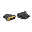   ACT AC7565 DVI-D (Single Link) (18+1) male - HDMI A female adapter