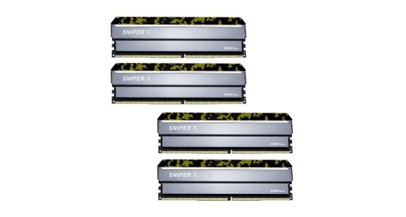 G.SKILL 64GB DDR4 3600MHz Kit(4x16GB) Sniper X Digital Camouflage