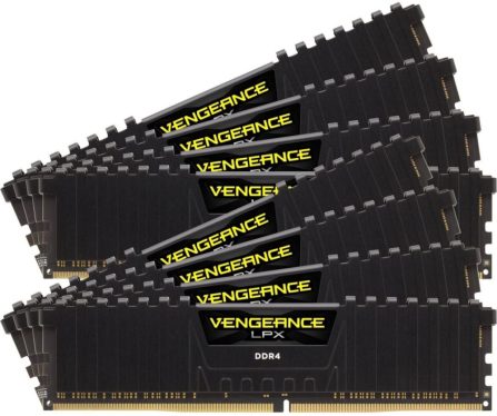 Corsair 256GB DDR4 2666MHz Kit(8x32GB) Vengeance LPX Black