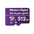   Western Digital 512GB microSDXC Class10 UHS-I (U1) Purple QD101 adapter nélkül