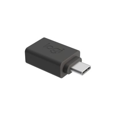 Logitech Logi USB-C to A Adaptor Black Logitech Logi USB-C to A Adaptor Black