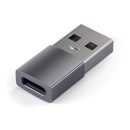 Satechi Type-A to Type-C Adapter Aluminum Space Gray