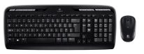   Logitech MK330 Wireless billentyűzet + optikai egér Black US