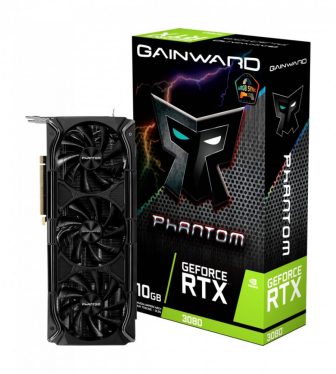 Gainward GeForce RTX 3080 10GB DDR6X Phantom+ (LHR)