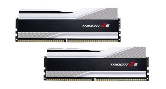 G.SKILL 32GB DDR5 6000MHz Kit(2x16GB) Trident Z5 Silver