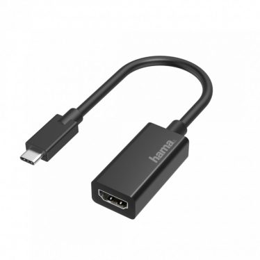 Hama Ultra HD 4K USB Type-C - HDMI Adapter Black