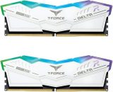 TeamGroup 32GB DDR5 6400MHz Kit(2x16GB) Delta RGB White
