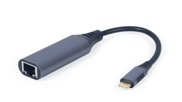 Gembird A-USB3C-LAN-01 USB Type-C Gigabit network adapter Space Grey Gembird A-USB3C-LAN-01 USB Type-C Gigabit network adapter Space Grey