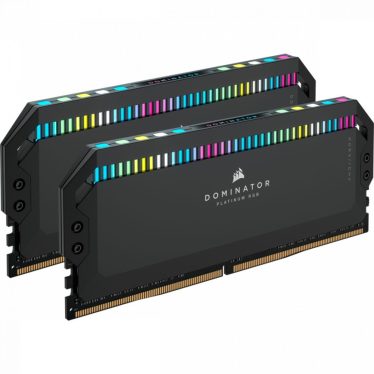 Corsair 32GB DDR5 5200MHz Kit(2x16GB) Dominator Platinum RGB Black