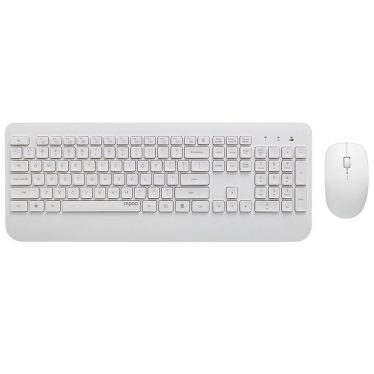 Rapoo X3500 Wireless Keyboard & Optical Mouse White HU