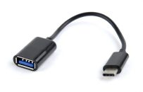   Gembird AB-OTG-CMAF2-01 USB 2.0 OTG Type-C adapter cable (CM/AF) Black