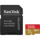   Sandisk 1TB microSDXC Class 10 U3 V30 A2 Extreme + adapterrel