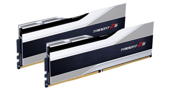 G.SKILL 32GB DDR5 6400MHz Kit(2x16GB) Trident Z5 Metallic Silver