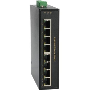 LevelOne IFP-0801 8-Port Fast Ethernet PoE Industrial Switch