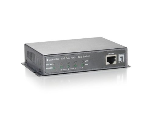 LevelOne GEP-0520 5-Port Gigabit PoE Switch