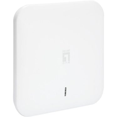 LevelOne WAP-8123 AC1200 Dual Band PoE Wireless Access Point White