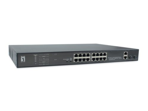 LevelOne FGP-2031 20-Port Fast Ethernet PoE Switch
