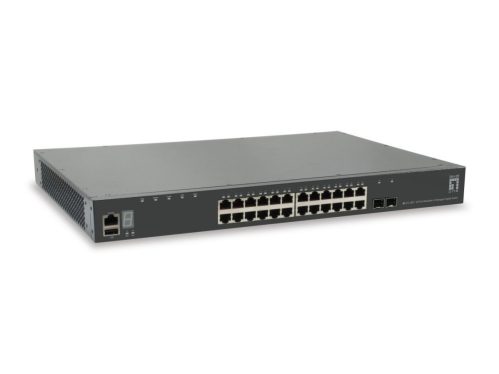 LevelOne GTL-2891 KILBY 28-Port Stackable L3 Managed Gigabit Switch