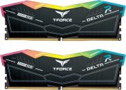   TeamGroup 32GB DDR5 5600MHz Kit(2x16GB) T-Force Delta RGB Black