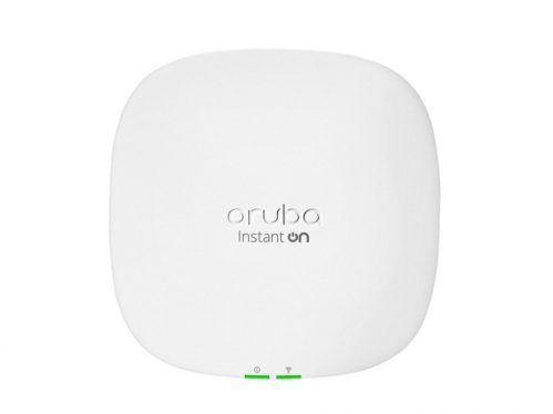 HP Aruba Instant On AP25 (RW) 4x4 Wi-Fi 6 Indoor Access Point White