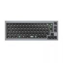   Keychron Q2 QMK Custom Mechanical Keyboard Barebone ISO Silver Grey UK