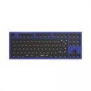   Keychron Q3 QMK Custom Mechanical RGB Keyboard Barebone ISO Navy Blue UK