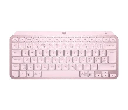 Logitech MX Keys Mini wireless keyboard Rose US Logitech MX Keys Mini wireless keyboard Rose US