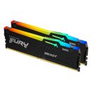 Kingston 64GB DDR5 5600MHz Kit(2x32GB) Fury Beast RGB Black