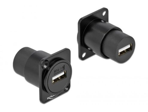 DeLock D-Type Module USB 2.0 Type-A female to female