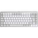   Logitech MX Mechanical Mini for Mac Tactile Quilet Mechanical Wireless Keyboard Pale Grey US