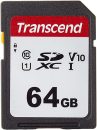 Transcend 64GB SDXC SDC300S Class 10 U1 V10