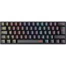   Ventaris Lissgard RGB Blue Switch Mechanical Gamer Keyboard Black HU