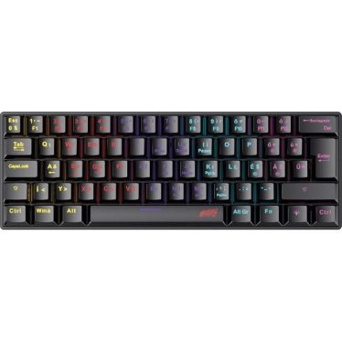 Ventaris Lissgard RGB Blue Switch Mechanical Gamer Keyboard Black HU