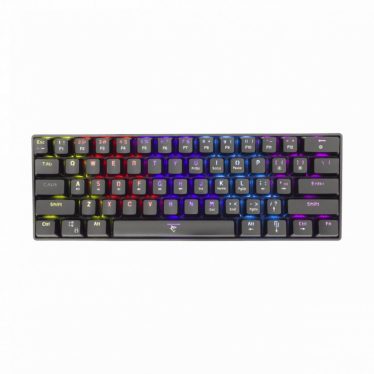 White Shark GK-2022B Shinobi Blue Switches Mechanical 60% Gaming Keyboard Black US White Shark GK-2022B Shinobi Blue Switches Mechanical 60% Gaming Keyboard Black US