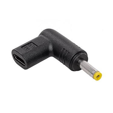 Akyga AK-ND-C04 USB Type-C/4,0x1,7mm Laptop Adapter Black Akyga AK-ND-C04 USB Type-C/4,0x1,7mm Laptop Adapter Black